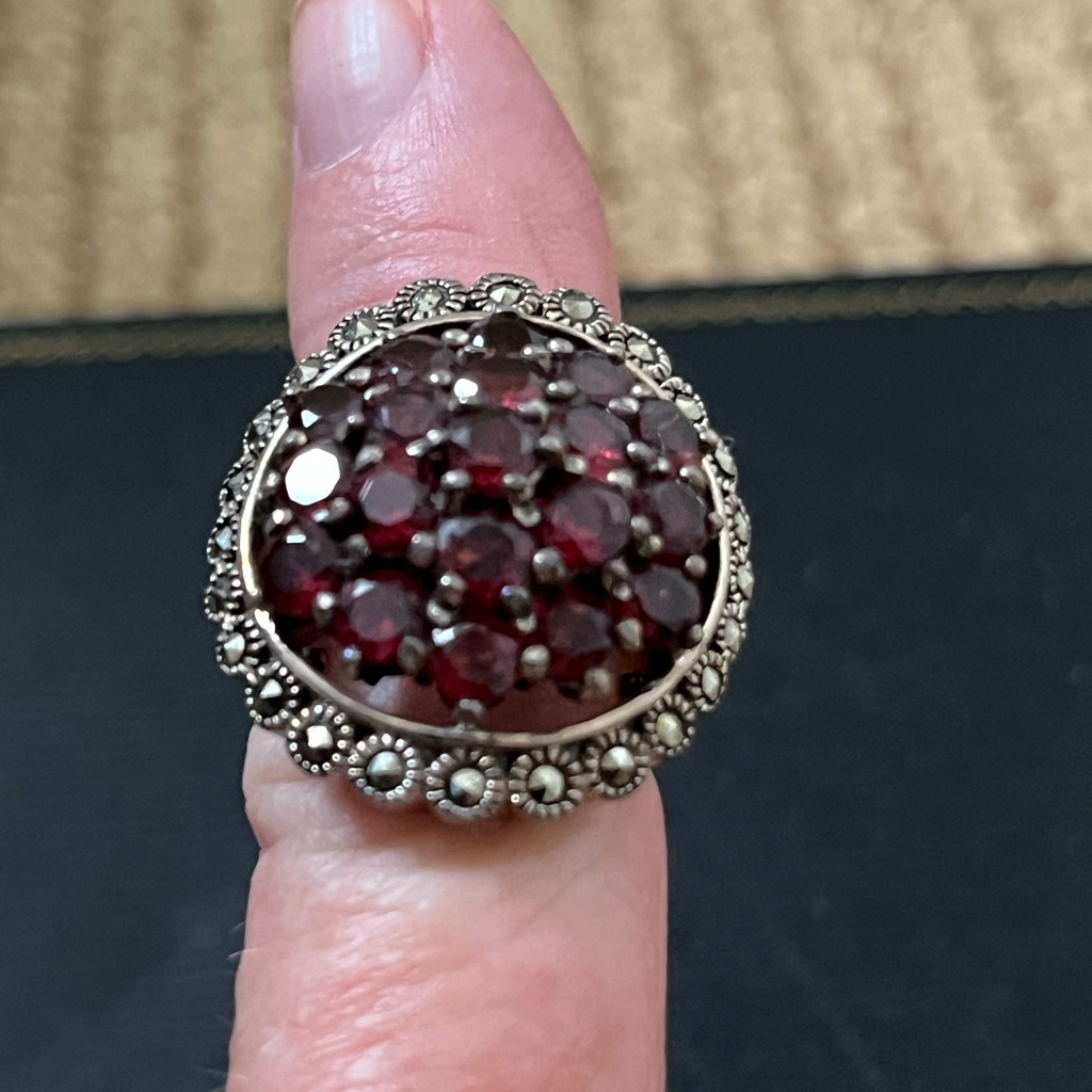 Ruby Red Gemstone Ring